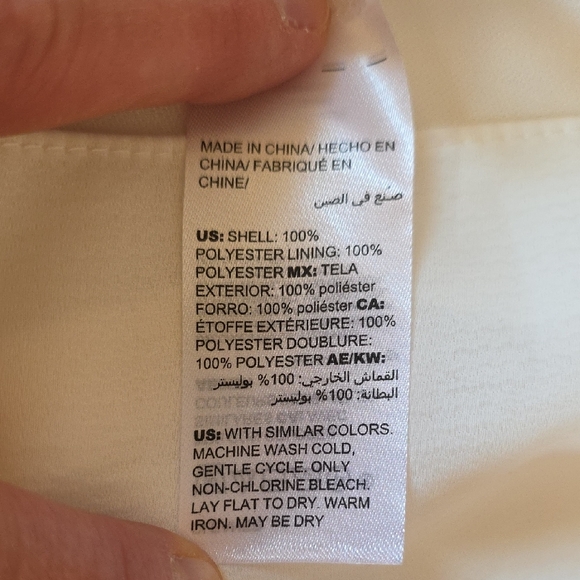 😊White House Black Market Elegant Pencil White Sleeveless Dress - Picture 13 of 13